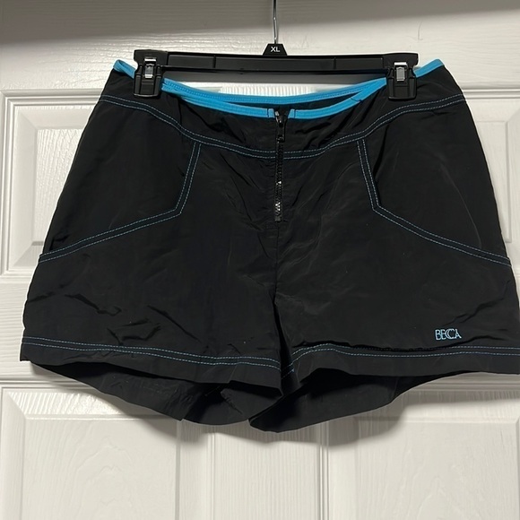 Becca Nylon Shorts or Swim Cover Up Medium - Picture 1 of 11